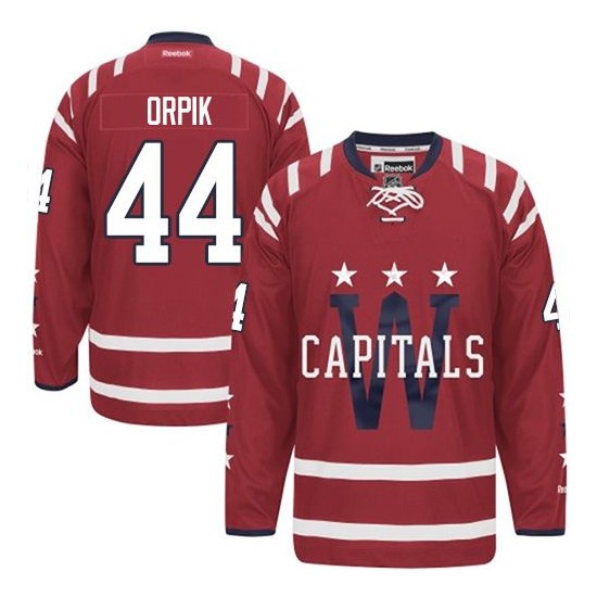 Premier Reebok Adult Brooks Orpik 2015 Winter Classic Jersey - NHL 44 Washington Capitals