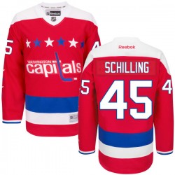 Authentic Reebok Adult Cameron Schilling Alternate Jersey - NHL 45 Washington Capitals