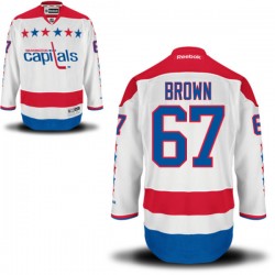 Authentic Reebok Adult Chris Brown Alternate Jersey - NHL 67 Washington Capitals