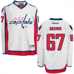 Premier Reebok Adult Chris Brown Away Jersey - NHL 67 Washington Capitals