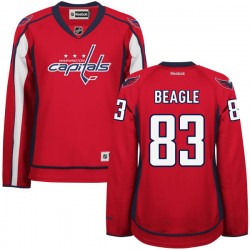 Authentic Reebok Women's Jay Beagle Home Jersey - NHL 83 Washington Capitals