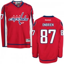 Authentic Reebok Adult Liam O'brien Home Jersey - NHL 87 Washington Capitals