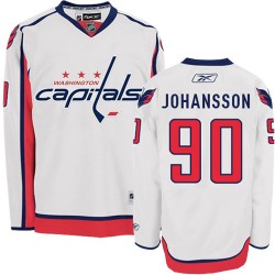Authentic Reebok Adult Marcus Johansson Away Jersey - NHL 90 Washington Capitals