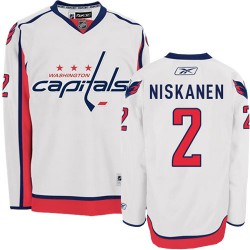 Authentic Reebok Adult Matt Niskanen Away Jersey - NHL 2 Washington Capitals