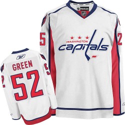Authentic Reebok Women's Mike Green Away Jersey - NHL 52 Washington Capitals