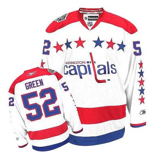 Premier Reebok Women's Mike Green Third Jersey - NHL 52 Washington Capitals