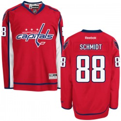 Authentic Reebok Adult Nate Schmidt Home Jersey - NHL 88 Washington Capitals