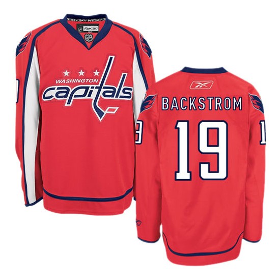 Authentic Reebok Women's Nicklas Backstrom Home Jersey - NHL 19 Washington Capitals