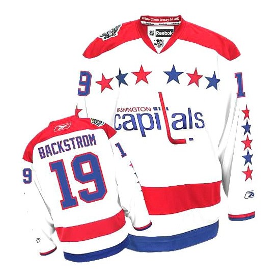 Premier Reebok Women's Nicklas Backstrom Third Jersey - NHL 19 Washington Capitals