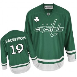 Premier Reebok Youth Nicklas Backstrom St Patty's Day Jersey - NHL 19 Washington Capitals