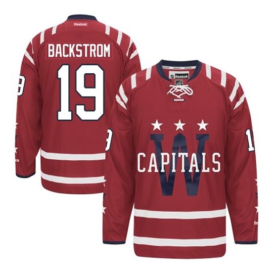 Authentic Reebok Women's Nicklas Backstrom 2015 Winter Classic Jersey - NHL 19 Washington Capitals