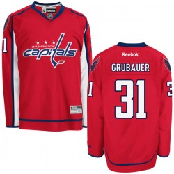 Premier Reebok Adult Philipp Grubauer Home Jersey - NHL 31 Washington Capitals