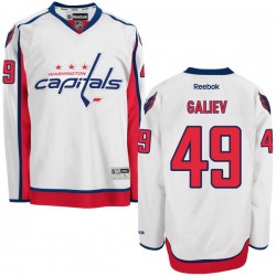 Premier Reebok Adult Stanislav Galiev Away Jersey - NHL 49 Washington Capitals