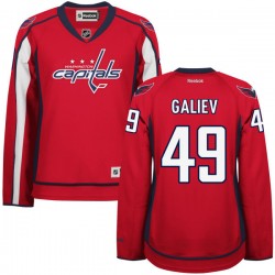 Authentic Reebok Women's Stanislav Galiev Home Jersey - NHL 49 Washington Capitals