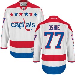 Premier Reebok Youth T.J. Oshie Third Jersey - NHL 77 Washington Capitals