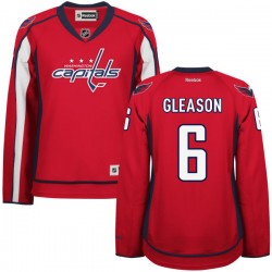 Authentic Reebok Women's Tim Gleason Home Jersey - NHL 6 Washington Capitals