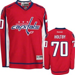 Premier Reebok Youth Braden Holtby Home Jersey - NHL 70 Washington Capitals
