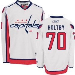 Premier Reebok Women's Braden Holtby Away Jersey - NHL 70 Washington Capitals