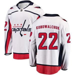 Breakaway Fanatics Branded Youth Steve Konowalchuk White Away Jersey - NHL Washington Capitals