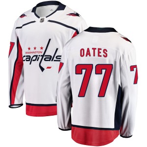 Breakaway Fanatics Branded Youth Adam Oates White Away Jersey - NHL Washington Capitals