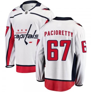 Breakaway Fanatics Branded Youth Max Pacioretty White Away Jersey - NHL Washington Capitals