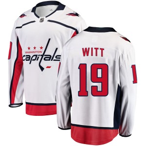 Breakaway Fanatics Branded Youth Brendan Witt White Away Jersey - NHL Washington Capitals