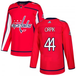 Authentic Adidas Youth Brooks Orpik Red Home Jersey - NHL Washington Capitals