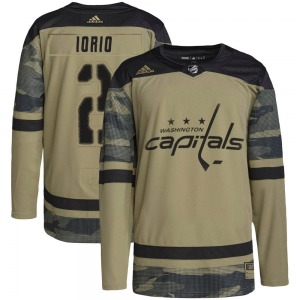 Authentic Adidas Youth Vincent Iorio Camo Military Appreciation Practice Jersey - NHL Washington Capitals