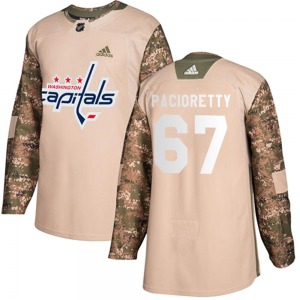 Authentic Adidas Youth Max Pacioretty Camo Veterans Day Practice Jersey - NHL Washington Capitals
