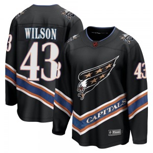 Breakaway Fanatics Branded Youth Tom Wilson Black Special Edition 2.0 Jersey - NHL Washington Capitals
