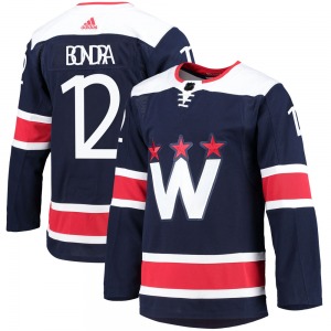 Authentic Adidas Youth Peter Bondra Navy 2020/21 Alternate Primegreen Pro Jersey - NHL Washington Capitals