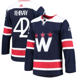 Authentic Adidas Youth Martin Fehervary Navy 2020/21 Alternate Primegreen Pro Jersey - NHL Washington Capitals