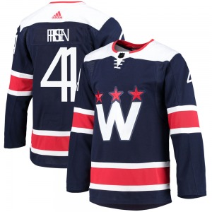 Authentic Adidas Youth Jeff Friesen Navy 2020/21 Alternate Primegreen Pro Jersey - NHL Washington Capitals