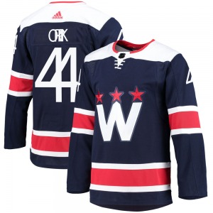 Authentic Adidas Youth Brooks Orpik Navy 2020/21 Alternate Primegreen Pro Jersey - NHL Washington Capitals