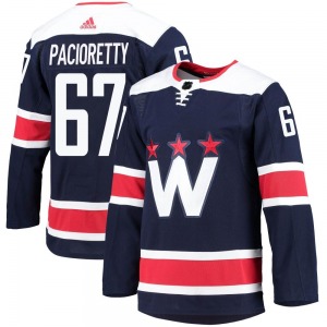 Authentic Adidas Youth Max Pacioretty Navy 2020/21 Alternate Primegreen Pro Jersey - NHL Washington Capitals