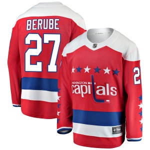 Breakaway Fanatics Branded Youth Craig Berube Red Alternate Jersey - NHL Washington Capitals