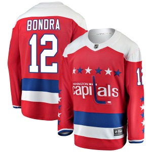 Breakaway Fanatics Branded Youth Peter Bondra Red Alternate Jersey - NHL Washington Capitals