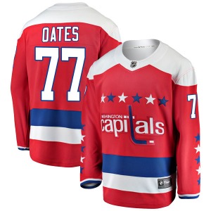 Breakaway Fanatics Branded Youth Adam Oates Red Alternate Jersey - NHL Washington Capitals