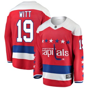 Breakaway Fanatics Branded Youth Brendan Witt Red Alternate Jersey - NHL Washington Capitals