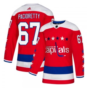 Authentic Adidas Youth Max Pacioretty Red Alternate Jersey - NHL Washington Capitals