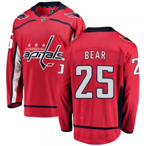 Breakaway Fanatics Branded Youth Ethan Bear Red Home Jersey - NHL Washington Capitals