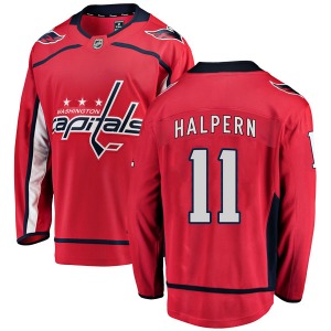 Breakaway Fanatics Branded Youth Jeff Halpern Red Home Jersey - NHL Washington Capitals