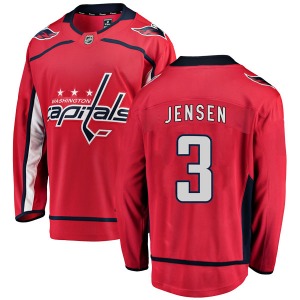 Breakaway Fanatics Branded Youth Nick Jensen Red Home Jersey - NHL Washington Capitals