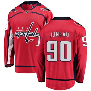 Breakaway Fanatics Branded Youth Joe Juneau Red Home Jersey - NHL Washington Capitals