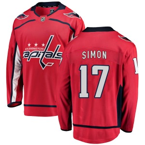 Breakaway Fanatics Branded Youth Chris Simon Red Home Jersey - NHL Washington Capitals