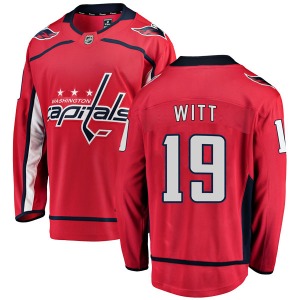 Breakaway Fanatics Branded Youth Brendan Witt Red Home Jersey - NHL Washington Capitals