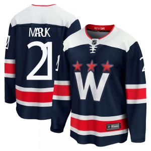 Premier Fanatics Branded Youth Dennis Maruk Navy zied Breakaway 2020/21 Alternate Jersey - NHL Washington Capitals