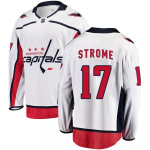 Breakaway Fanatics Branded Youth Dylan Strome White Away Jersey - NHL Washington Capitals