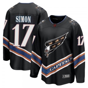 Breakaway Fanatics Branded Adult Chris Simon Black Special Edition 2.0 Jersey - NHL Washington Capitals