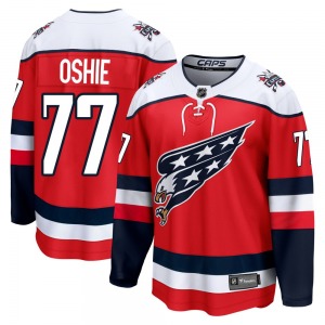 Breakaway Fanatics Youth T.J. Oshie Red Alternate 2025 Jersey - NHL Washington Capitals